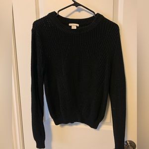 Basic black sweater